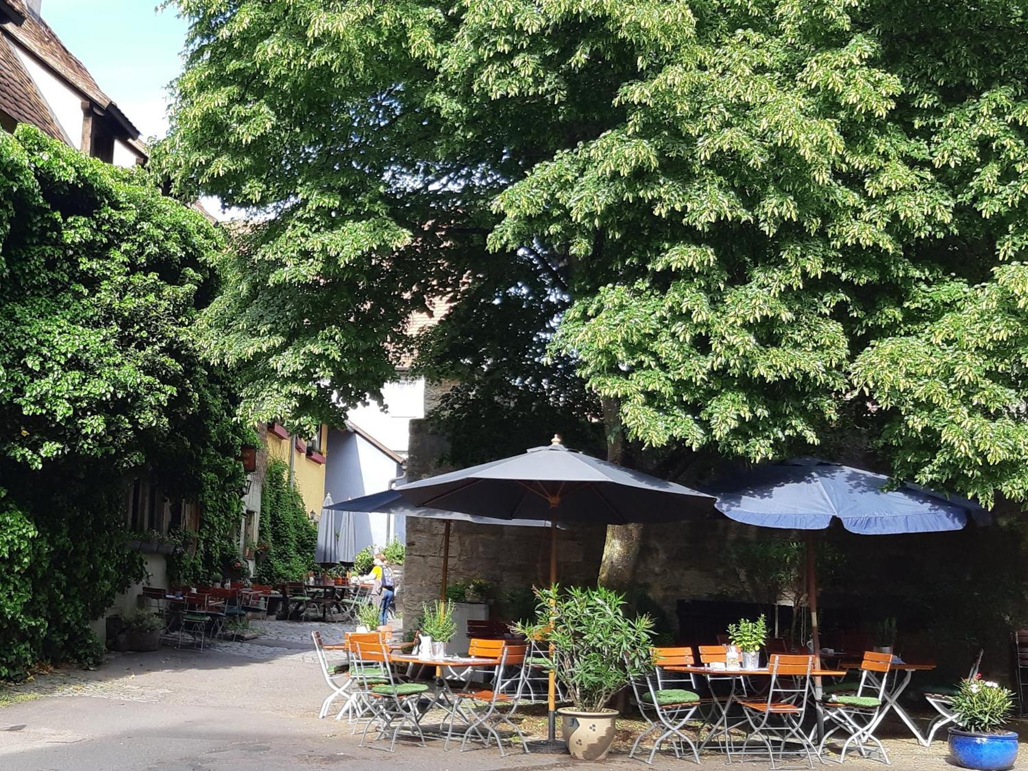 Altfraenkische Weinstube Hotel Rothenburg ob der Tauber Exterior photo